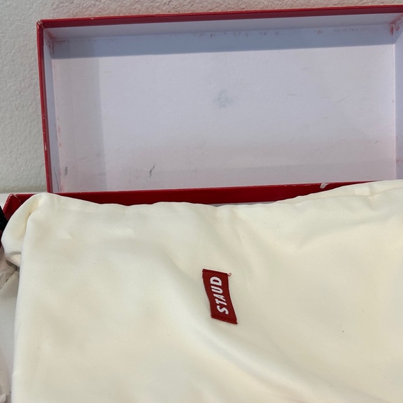 Staud Solange 100MM Block-Heel Sandals in Black, Size 39, New in Box - Picture 6 of 7